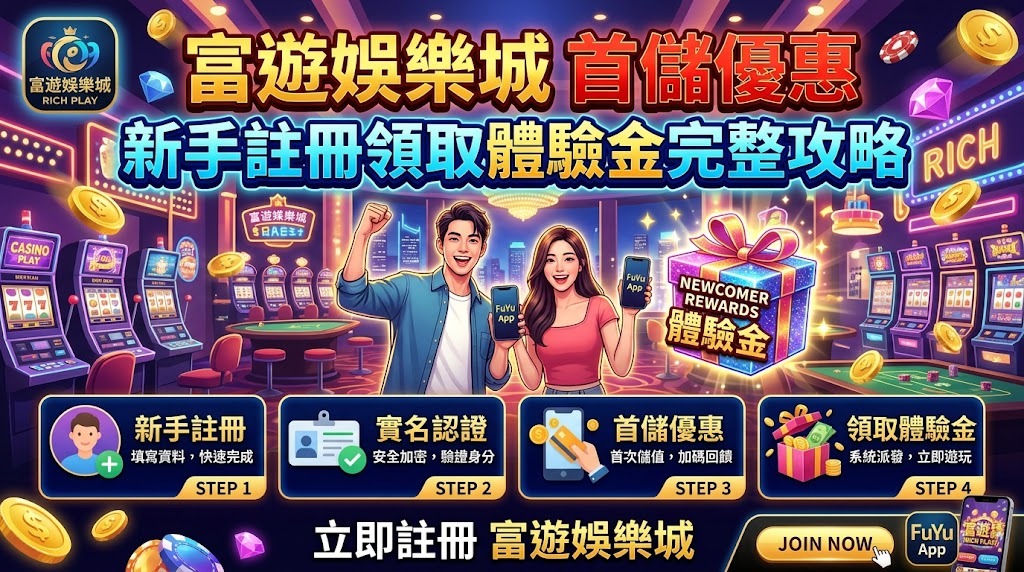 即刻領取富遊娛樂城首儲優惠，開啟您的黃金娛樂體驗
